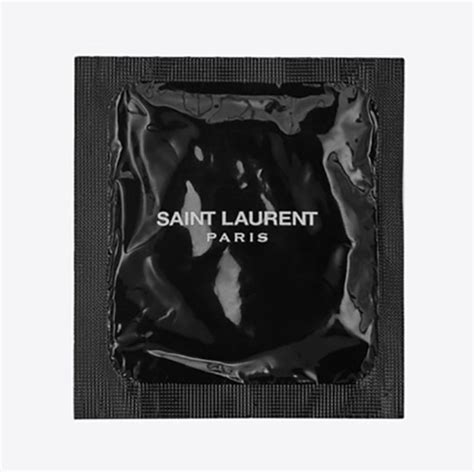 YSL is selling condoms for £5 each for those who want to have